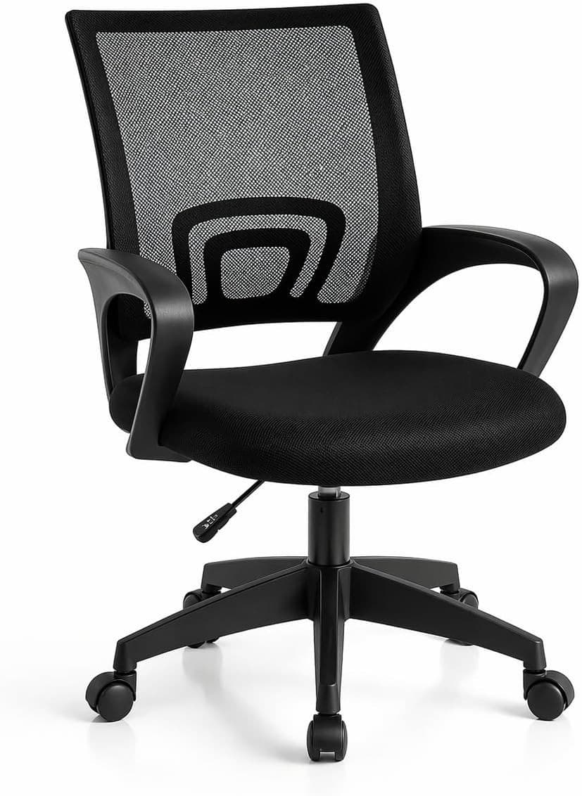 Silla de Oficina o Escritorio ergonómica con Soporte Lumbar MARCA MIKI MIKA