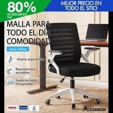 ALFORDSON Malla Oficina Silla Ejecutiva Computadora Reclinable Carreras Asiento