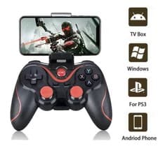 Controller Con Supporto Telefono Universale Gamepad Gaming Bluetooth Pc