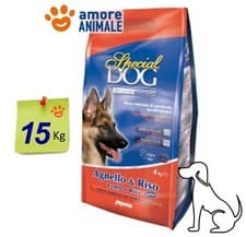 MONGE Special Dog - Cordero y Arroz Kg.15 - Pienso Seco para Perro, Perros
