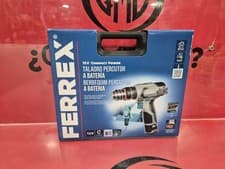Taladro Percutor a Batería Ferrex 12V Compact.
