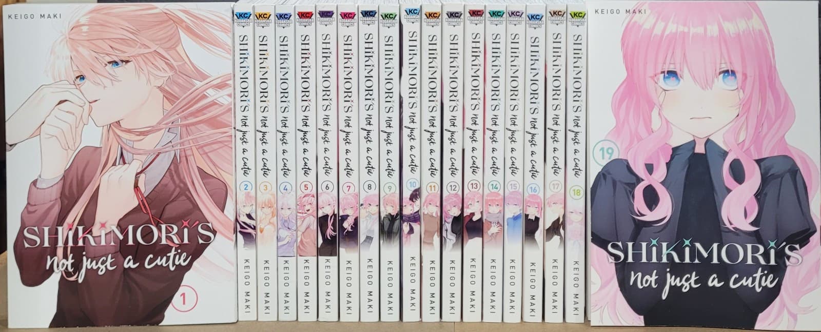 Shikimori's Not Just A Cutie Manga volúmenes 1-20 novelas gráficas en inglés nuevas
