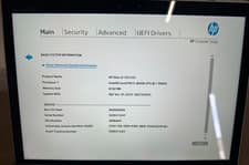 Tablet HP Elite x2 1013 G3 Intel i7-8650U 8GB 256GB Nvme Webcam 13" sin teclado