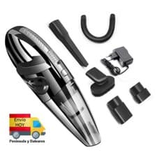 ASPIRADOR DE COCHE INALAMBRICO RECARGABLE COMPACTO FILTRO ASPIRADORA ACCESORIOS
