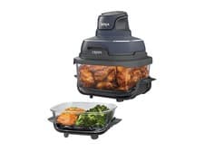 Freidora de aire - Ninja CRISPi FN101EUGY, Recipientes 3.8l y 1.4l libres de tóx