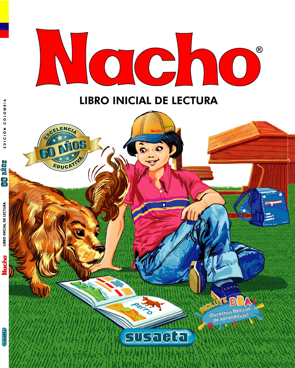 Nacho Libro Inicial de Lectura Official US Edition Spanish Reading Book New 4-8