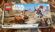 BOITE SET  SCELLE LEGO STAR WARS 75265 t-16 skyhooper vs bantha microfighters