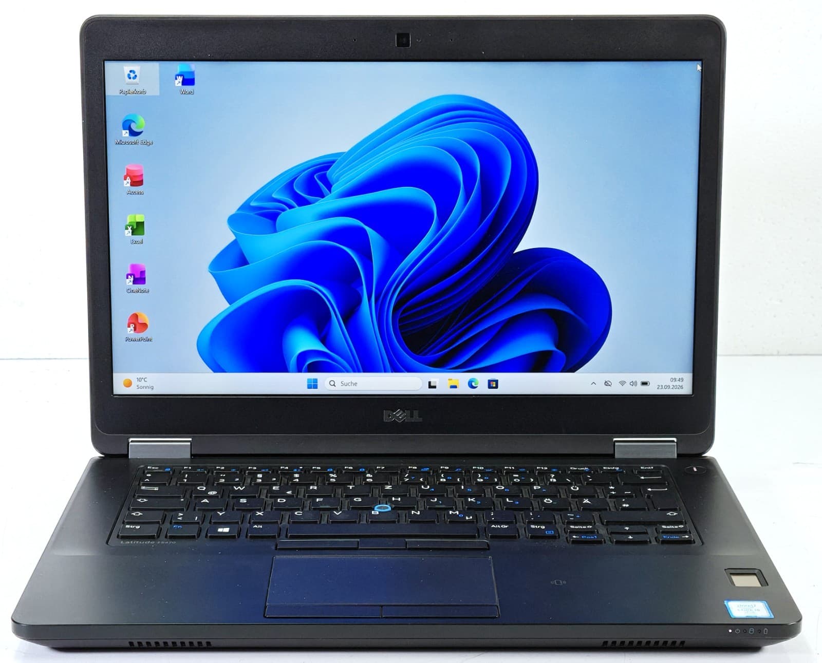 Notebook Dell Latitude E5470 14" Windows 11 i5-6440HQ 256GB SSD 16GB 1920x1080