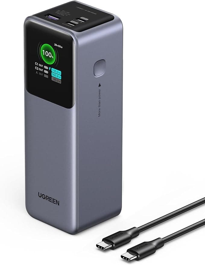 UGREEN Nexode Pro power bank 200 W, 25000 mAh y USB-C 140 W