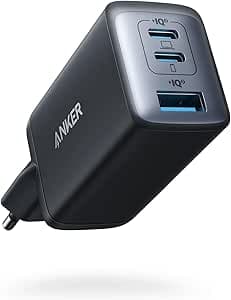 Prime · Anker Nano II cargador USB-C de 65 W con 3 puertos