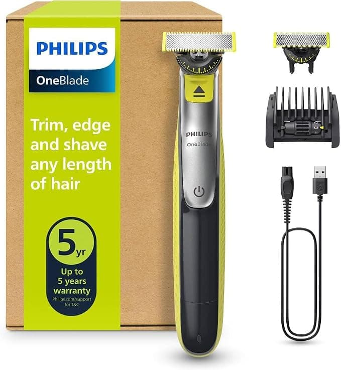 Philips OneBlade 360 QP2734/30 con 2 cuchillas y peine ajustable