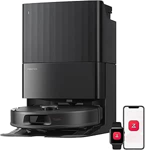 Prime · Roborock Qrevo S Pro negro, robot aspirador de 18.500 Pa
