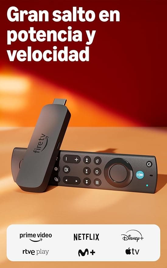 Amazon Fire TV Stick 4K Max con WiFi 6E y mando Alexa
