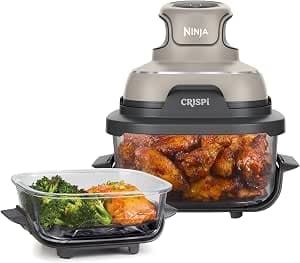 Ninja CRISPi FN101EUST freidora portátil 4 en 1, piedra