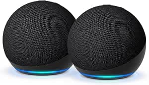 Prime · Echo Dot, paquete de 2 altavoces inteligentes antracita