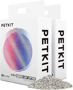 Prime · PETKIT arena mixta para gatos 5 en 1, pack de 2 bolsas