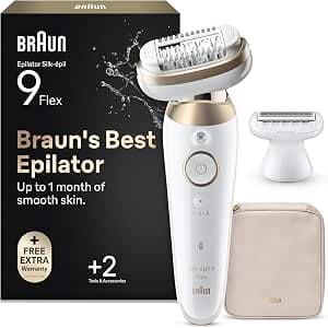 Braun Silk-épil 9 Flex 9-041 3D depiladora, oro