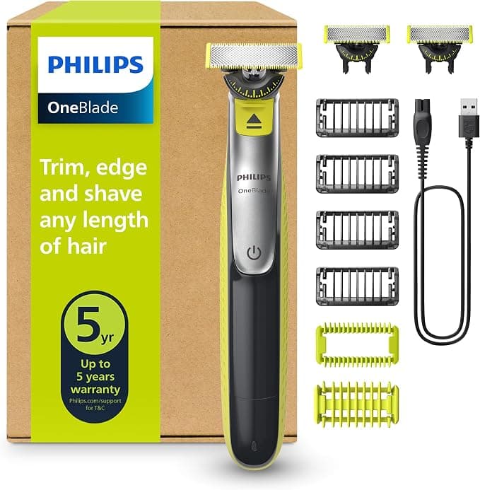 Philips OneBlade 360 QP2834/31 facial y corporal con 3 cuchillas