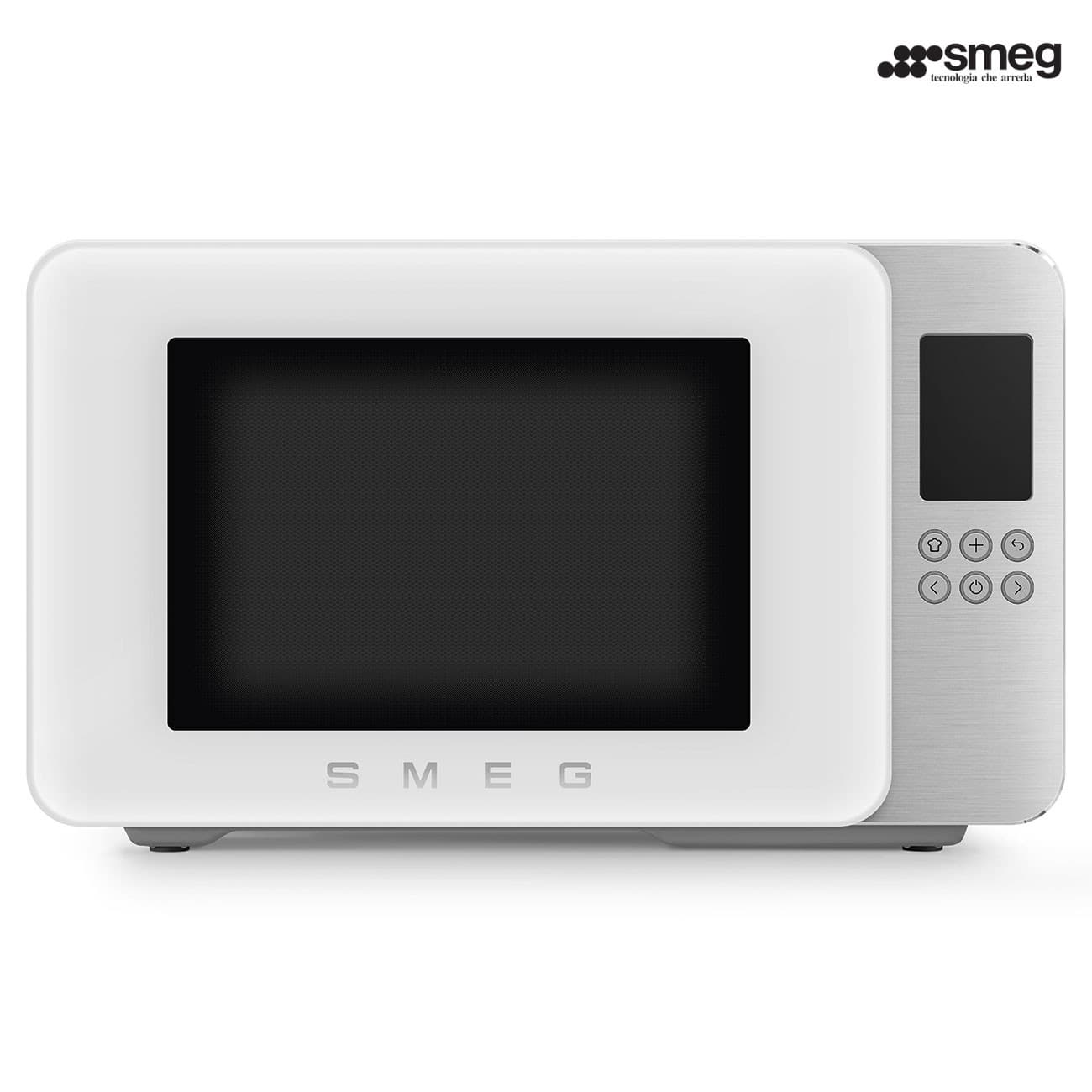Microondas SMEG 50's MOC01WHM Blanco - Carcasa dañada