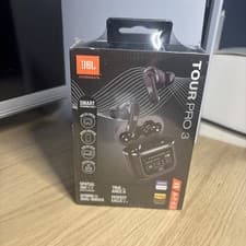 Auriculares True Wireless - JBL Tour Pro 3, Sonido espacial 360, Cancelación de