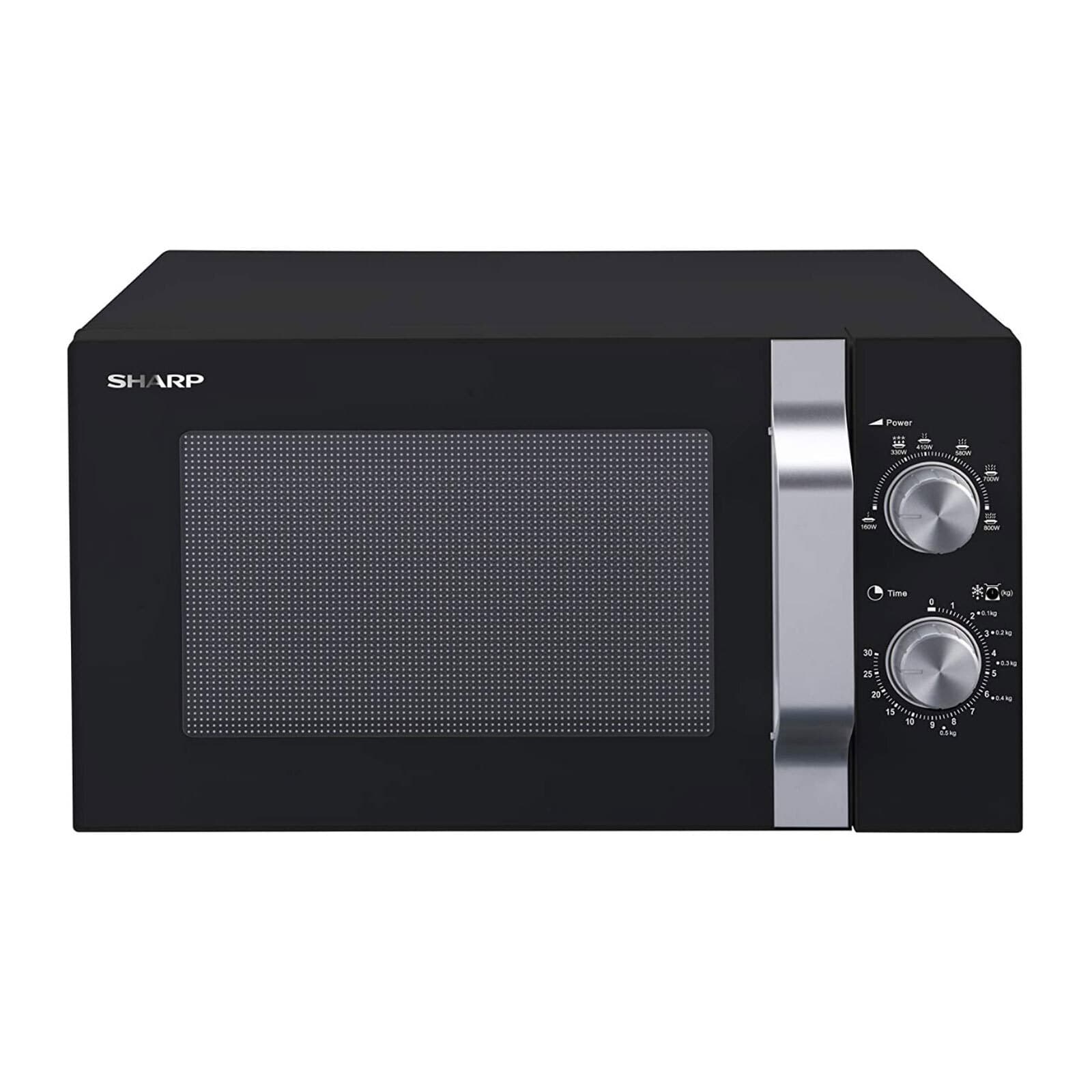 Sharp R204BA Microondas Microondas 20 litros 800 vatios 6 niveles Temporizador Calentar