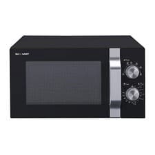 Sharp R204BA Microondas Microondas 20 litros 800 vatios 6 niveles Temporizador Calentar