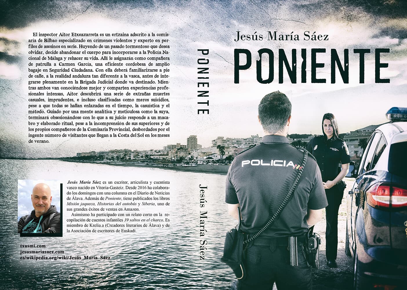 Libro - Poniente - Novela Negra - Policía - Crimen - Málaga9781