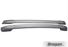 Aluminio Plata Portaequipajes Par Para BMW X6 E71 2006-2014 4x4 Coche Accesorios