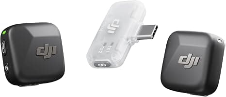 DJI Mic Mini (2 TX + 1 RX móvil), micrófono inalámbrico
