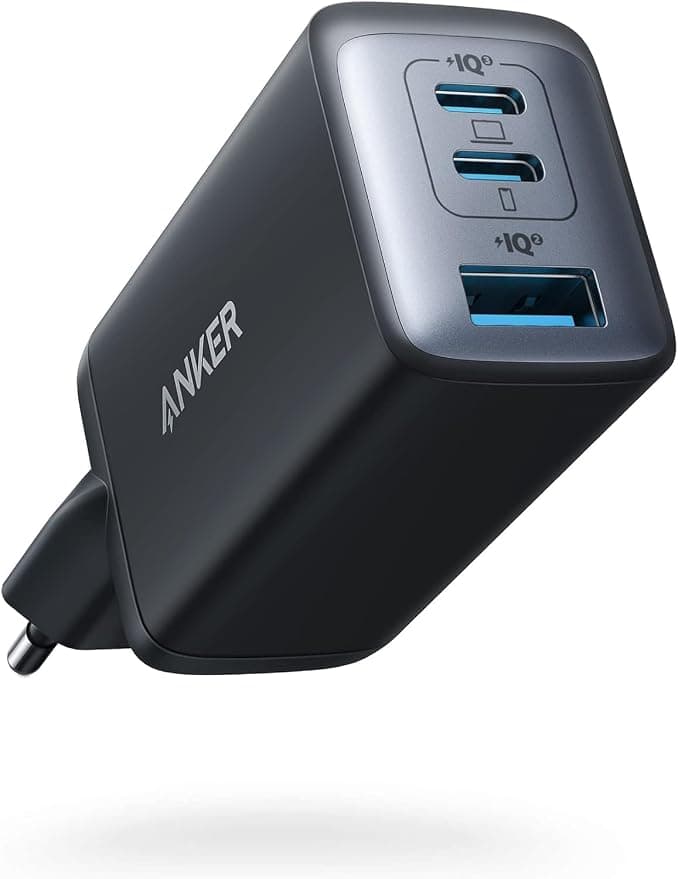 Anker Nano II cargador USB-C de 65 W con 3 puertos