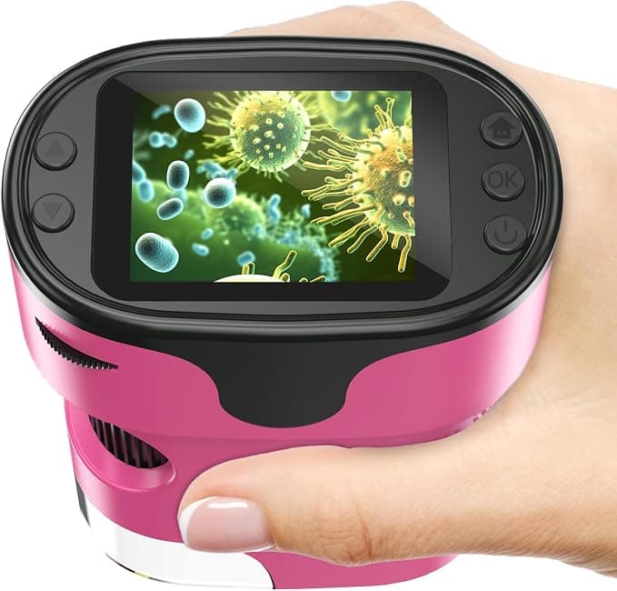 Microscopio digital STEM para niños con kit completo