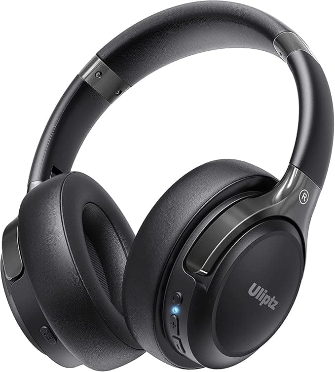 Uliptz auriculares Bluetooth de diadema con 65 h